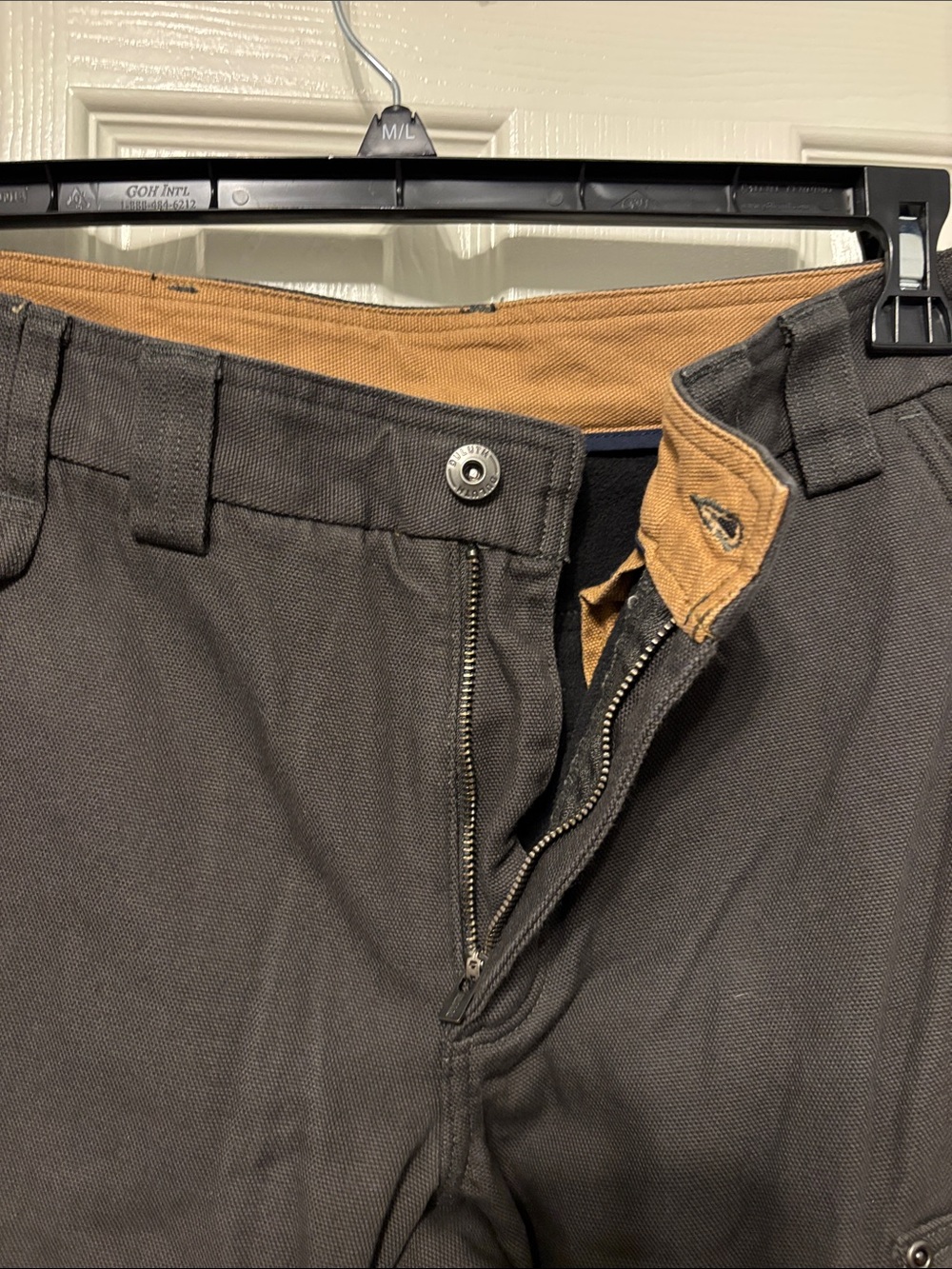 Duluth Trading Company Fire Hose Fleece Lined Pants - Picture 4 of 16